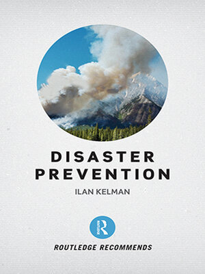 cover image of Disaster Prevention